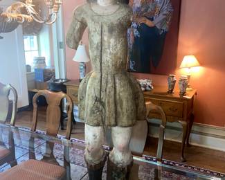 Large St. Michael: Santos.  18th C