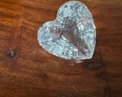 Clear heart - $40