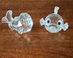 Mini carp (left) - $30 | Mini fish $25