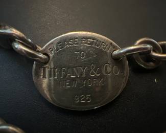 Tiffany and Co Sterling Silver Necklace ~ $500.00