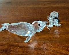 Silver Whiskered Seal/Sea Lion - $45