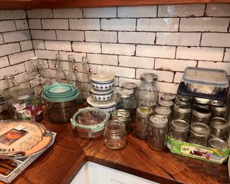 Ball Jelly Jars and Miscellaneous Containers
