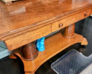 Antique Oak Empire Table