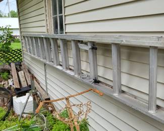 Alum. extension ladder