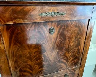 19th Century Mahogany Secretary Desk