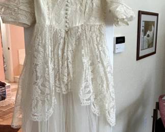 Vintage 1952 Wedding Dress