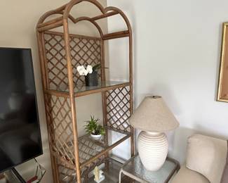 Rattan Shelving