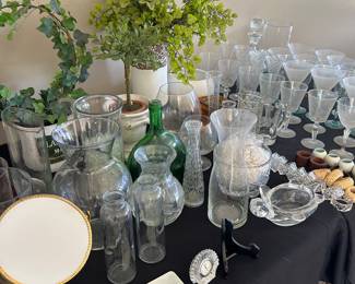 Glassware/ Vases