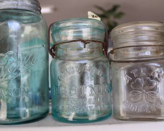 collectible fruit jars