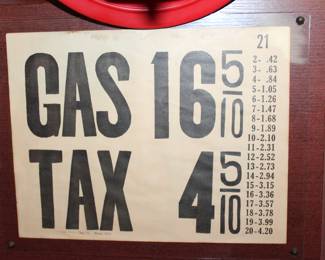 21 cents per gallon...