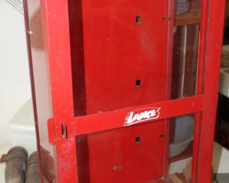 Lance cracker display cabinet(no shelves)