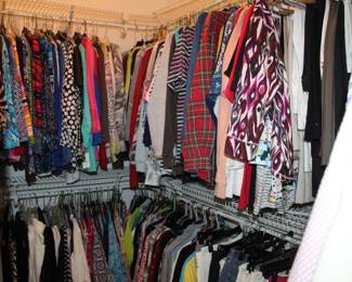 Ladies clothes, mostly L, some NWT