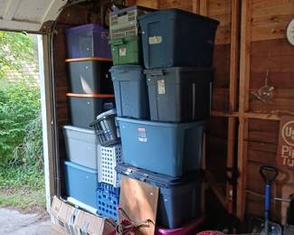 Lots of Storage Totes!