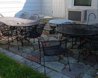 Several Very Well Made and Sturdy Patio Sets! 