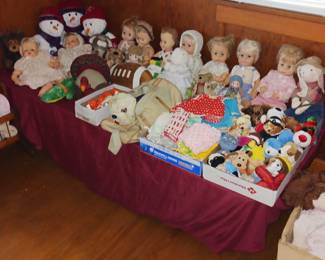 Various Vintage Dolls and Toys!
