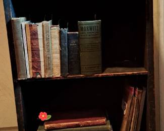 Sample of Some of the Antique Books. Many from 1800's and Early 1900's