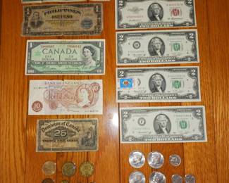 Small Various American and Foreign Coin Collection!