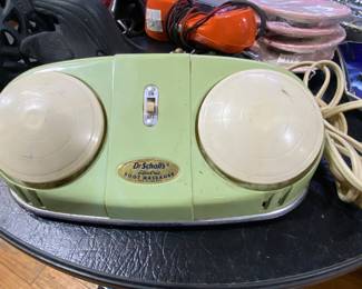 Vintage foot massage.