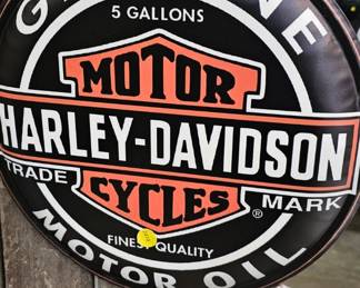 METAL HARLEY DAVIDSON SIGN