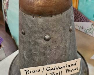 BRASS / GALVANIZED METAL BELL FORM