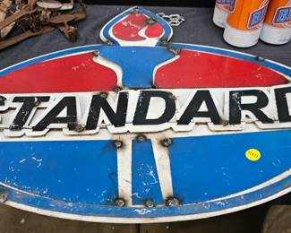 METAL STANDARD SIGN
