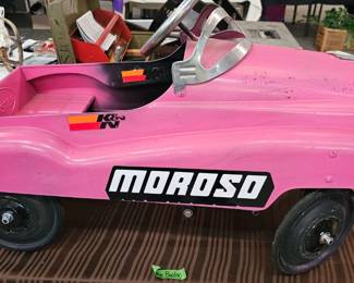 VINTAGE MOROSO PEDAL CAR