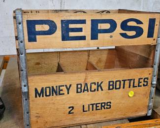 WOODEN PEPSI CRATE