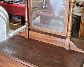 DRESSER WITH MIRROR