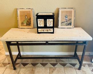 Entryway Stone Table
