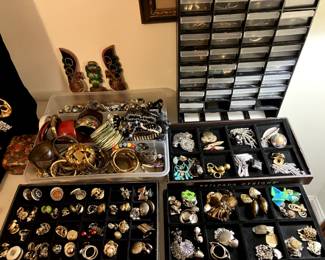 bangles, bracelets, earrings