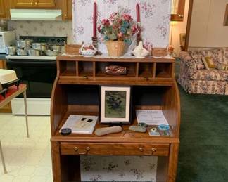 Sullivan Roll Top Secretary Desk