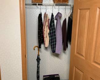 Baskets, Umbrella, Wool Sweaters, Shoes