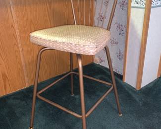 Vintage Mid Century Modern Seng Chicago Swivel Chairs