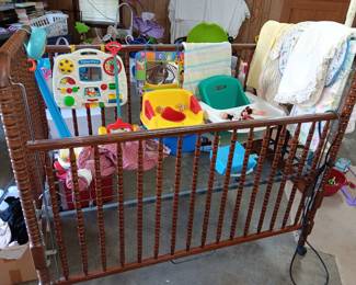 Baby bed and crib toys
