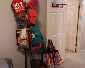 Coat Rack, Sports Bags