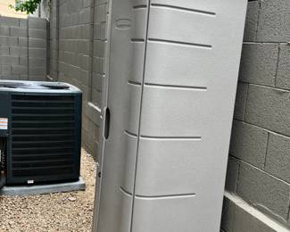 Outdoor storage container.  Great for the Arizona heat.