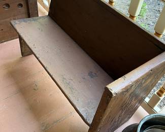 ANTIQUE CHILDS BENCH