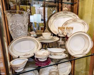 Noritake Bancroft Fine China - 12 place settings plus additional pieces