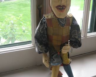 Hand crafted puppet