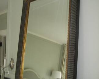 Large beveled mirror