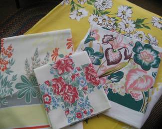 Vintage tablecloths