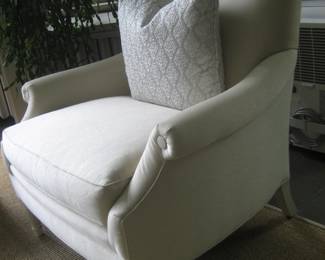 Upholstered arm chair
