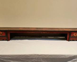 Antique Asian incense alter