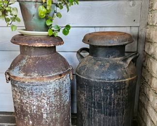 Milk cans