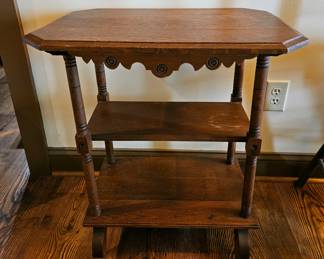 Antique 3 tier stand