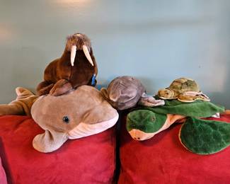 Sea World stuffed animals