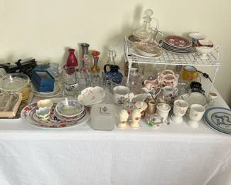 Misc. glass and china