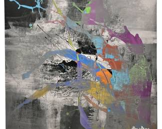 Abstract Painting Signed