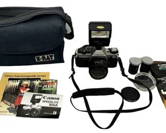 Canon Camera with Accessories