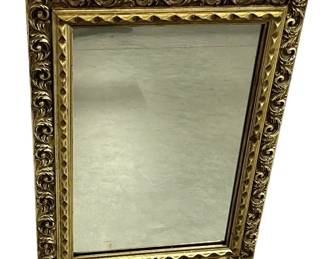 Turner Heavy Gold Framed Wall Mirror